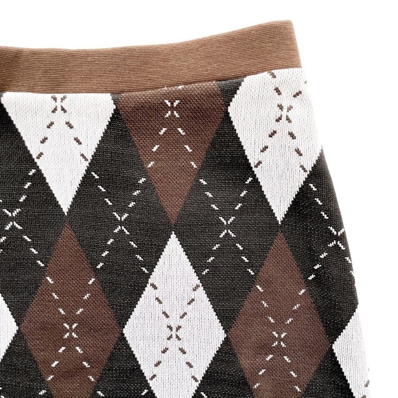 H&m Argyle Mini Skirt - Picture 3 of 5